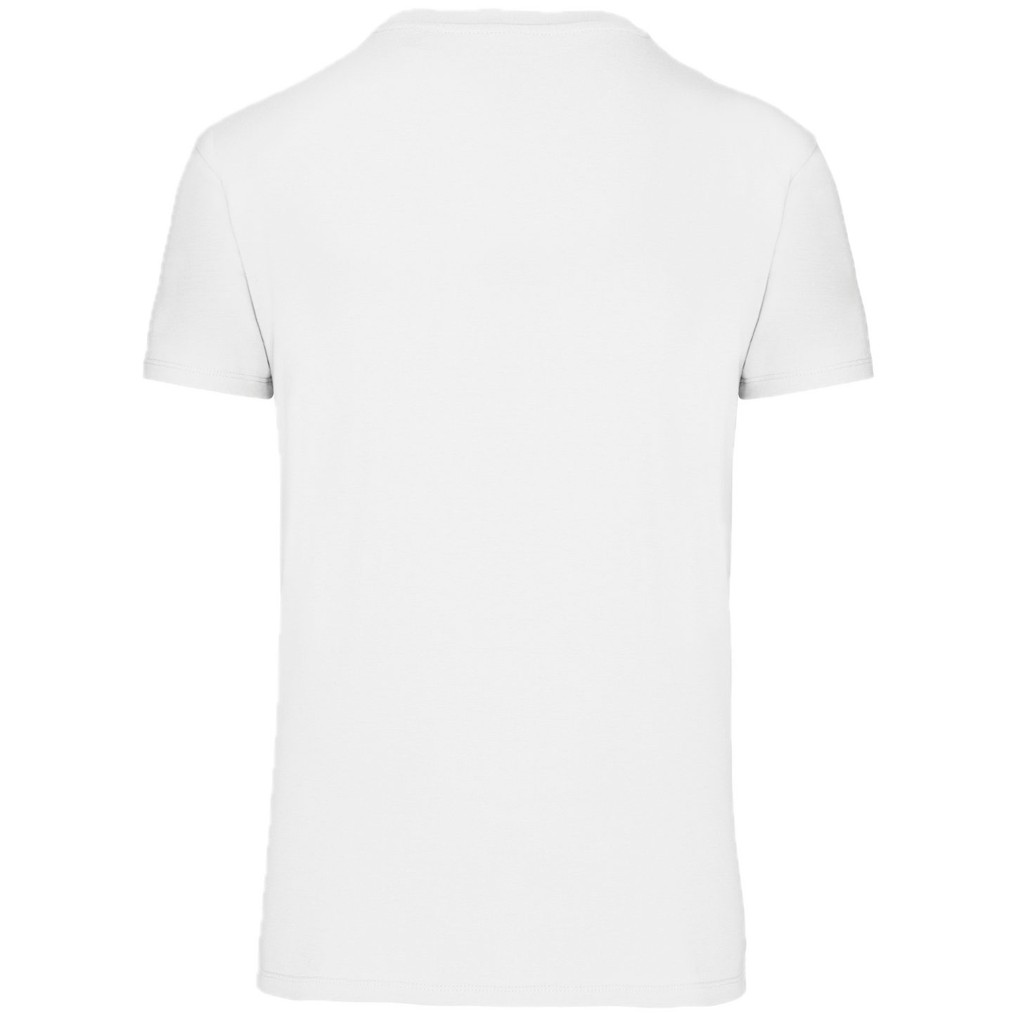 T-shirt blanc BASIC adult pour impression quadri DTG