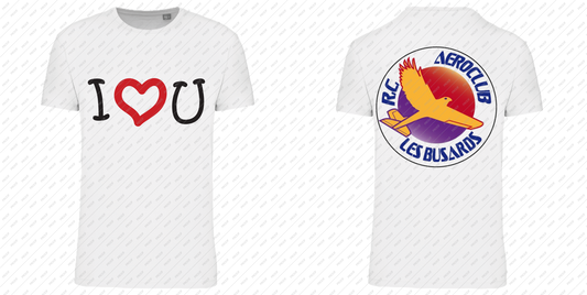 Wit BASIC T-shirt voor volwassenen, geschikt voor DTG-print.