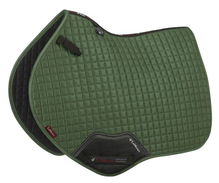 Tapis de selle Vert Chasseur - Just1sport