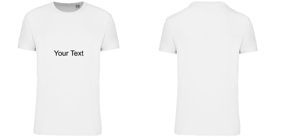 T-shirt blanc PREMIUM adult pour impression quadri DTG