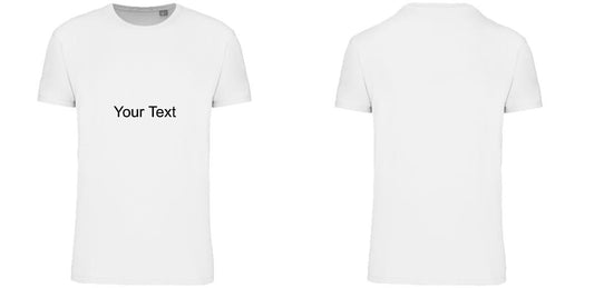T-shirt blanc PREMIUM adult pour impression quadri DTG