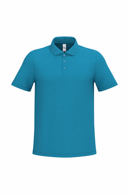Men's Bio180 pique polo shirt with K2025 print 