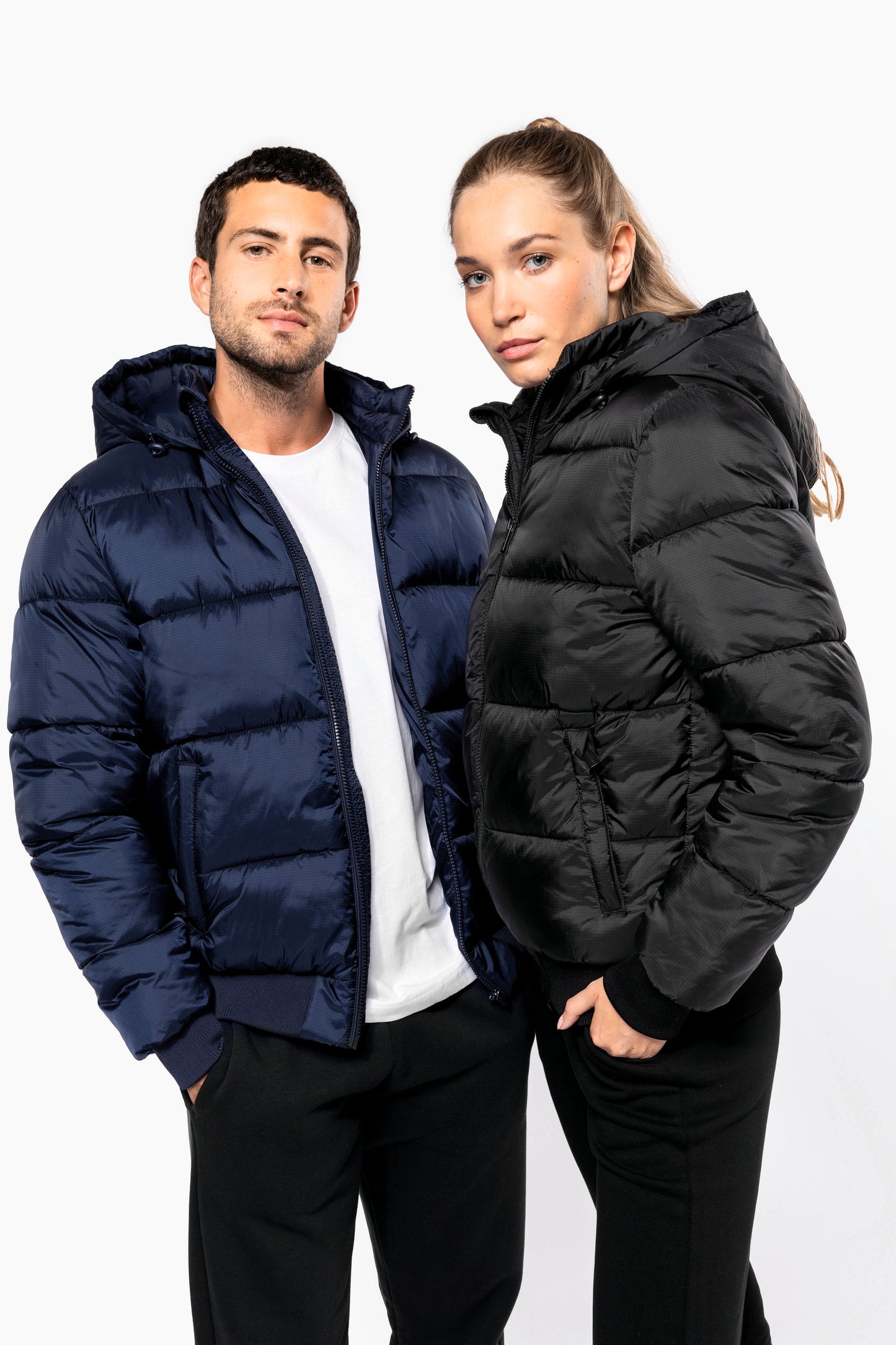 K6166 - Veste unisexe ripstop recyclée à capuche