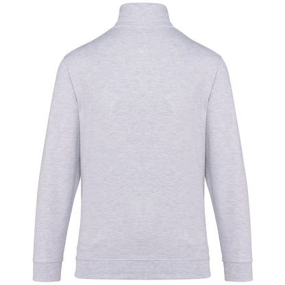 K478 - Sweat-shirt col zippé homme