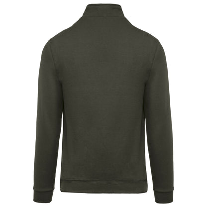 K478 - Sweat-shirt col zippé homme