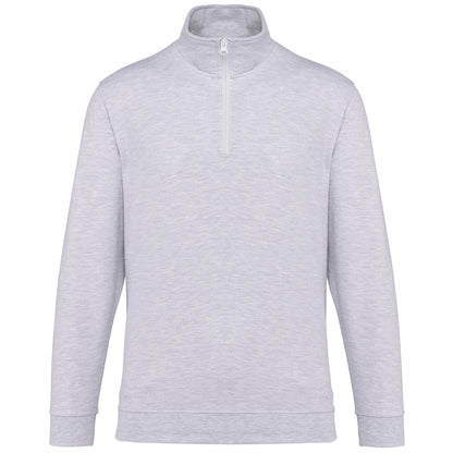 K478 - Sweat-shirt col zippé homme