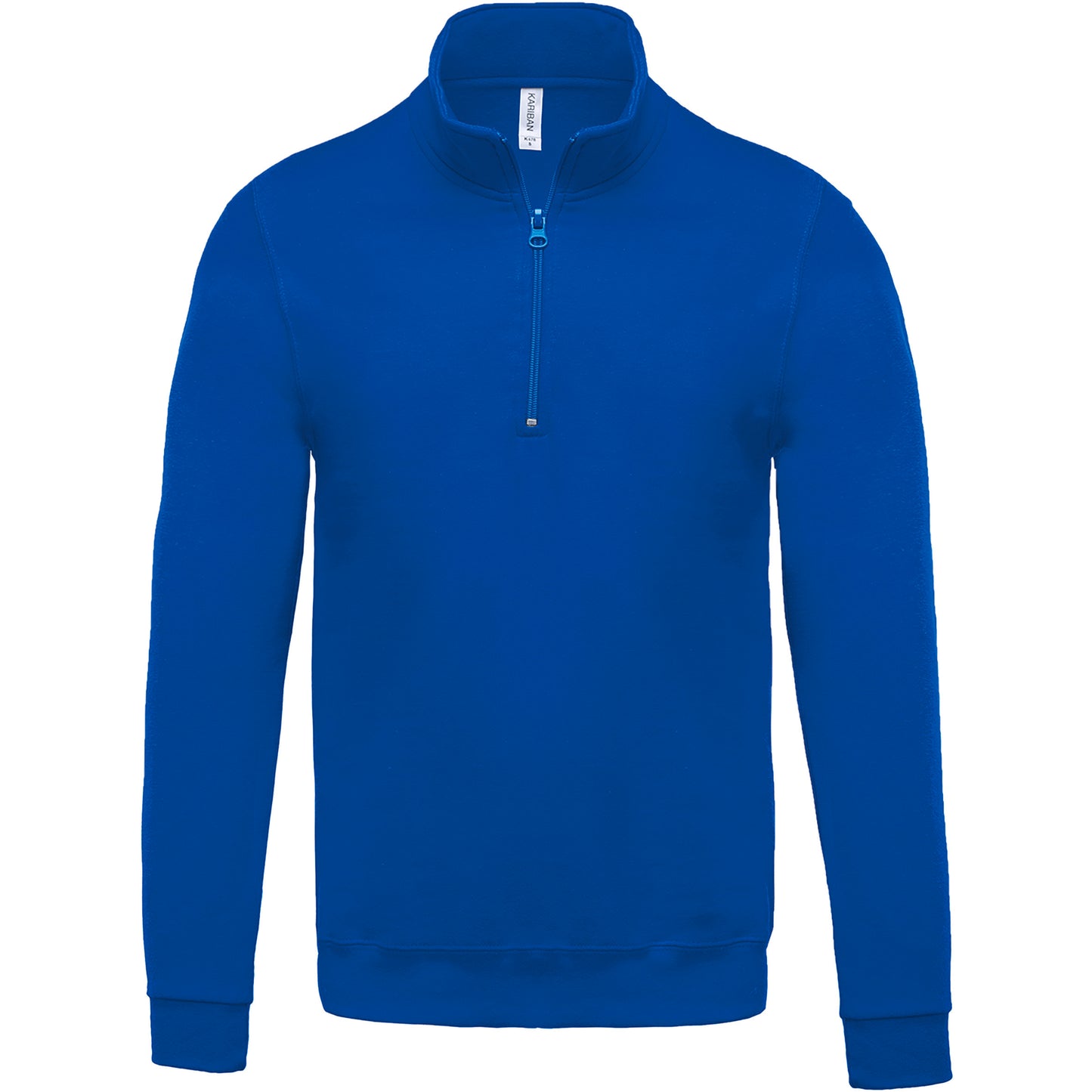 K478 - Sweat-shirt col zippé homme