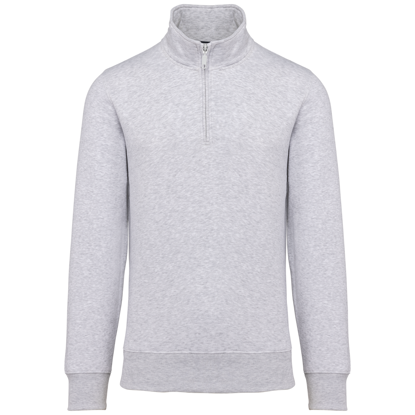 K487 - Sweat-shirt col zippé homme