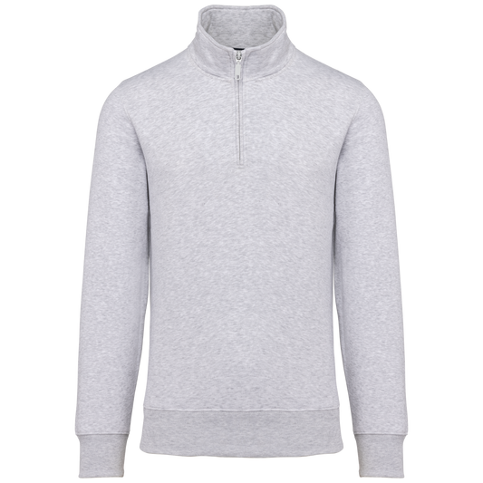 K487 - Sweat-shirt col zippé homme