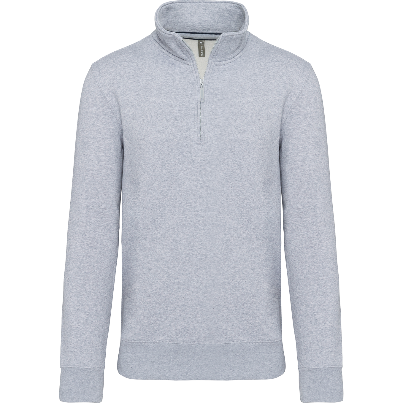 K487 - Sweat-shirt col zippé homme