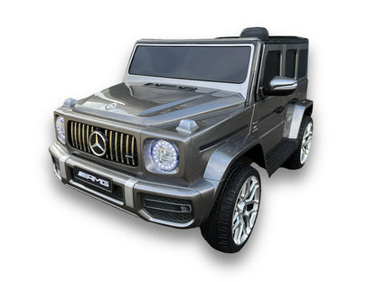 Mercedes G63, Voiture À Batterie Pour Enfants De 12 Volts, Pneus En Caoutchouc, Siège En Cuir Et Plus Encore !
