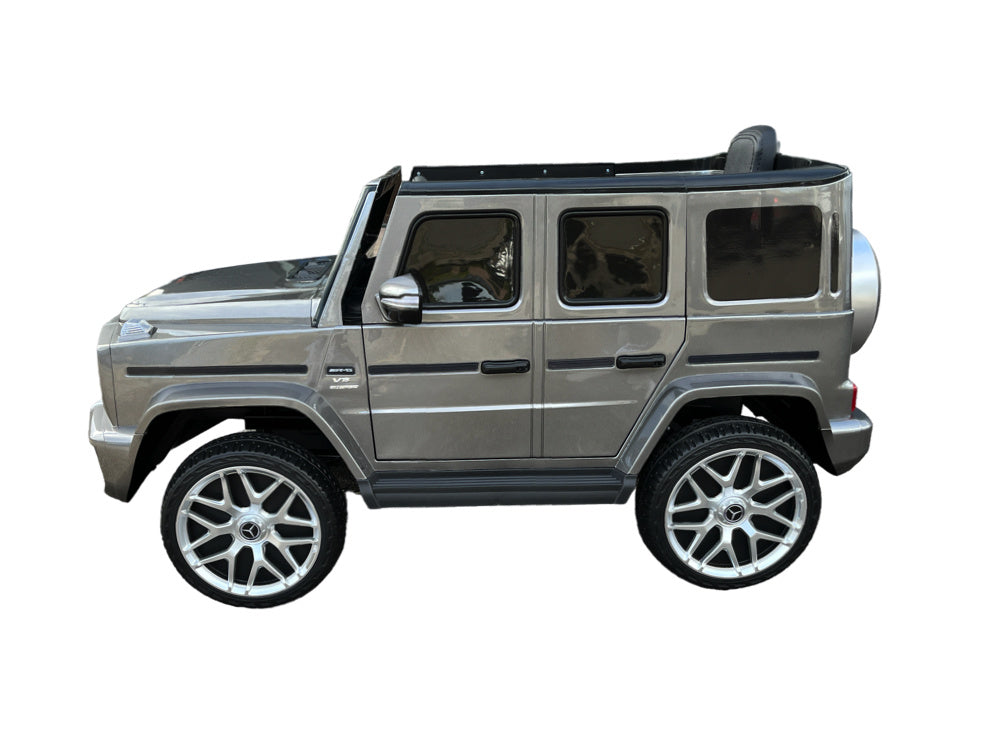 Mercedes G63, Voiture À Batterie Pour Enfants De 12 Volts, Pneus En Caoutchouc, Siège En Cuir Et Plus Encore !