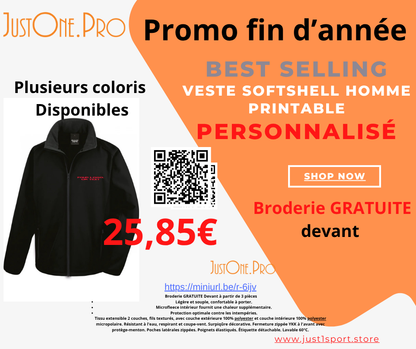 R231M - Veste Softshell Homme Printable
